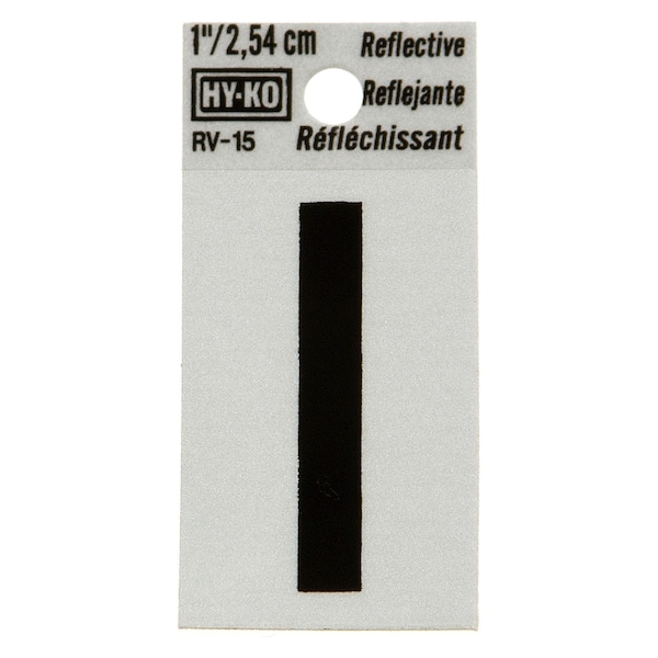 Hy-Ko 1.25In Reflective Letter I, 10PK B00382 - main